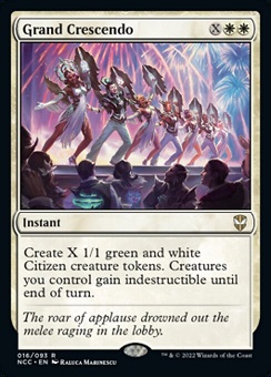 Grand Crescendo Streets of New Capenna- Commander decks
